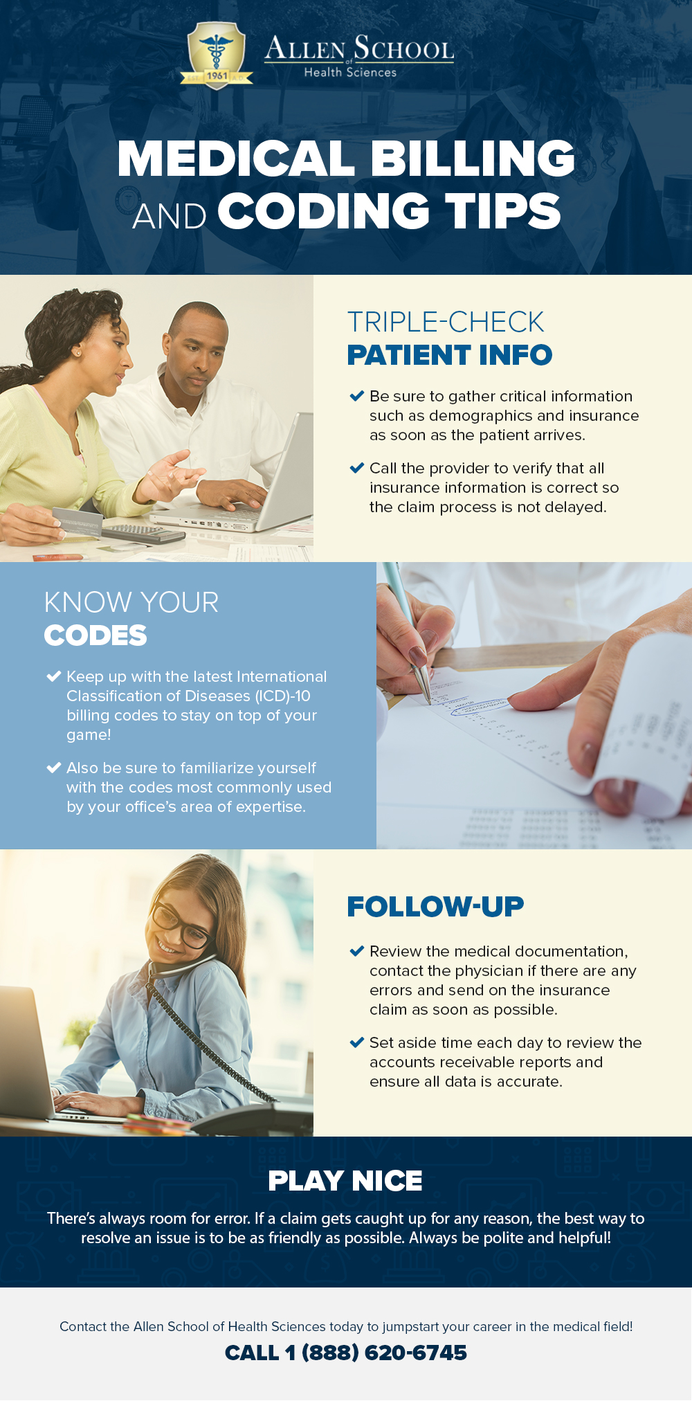 Medical Billing And Coding Tips Allen School Of Health Sciences